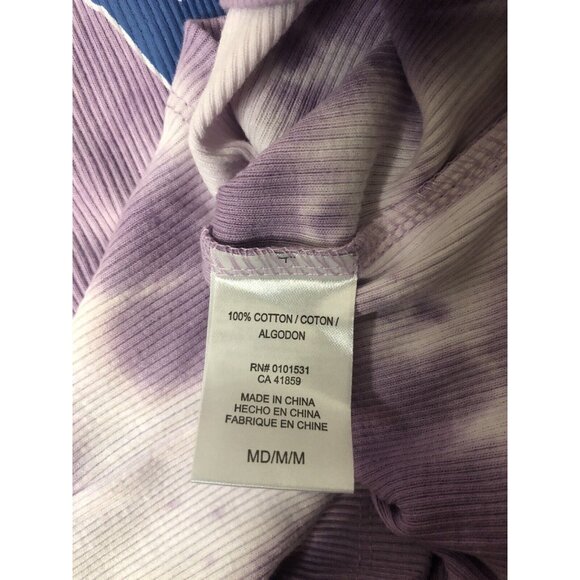 Women's Juniors Coca Cola Fanta Purple Tie Dye Tank Top Shirt Size Medium. G49 - Picture 4 of 4